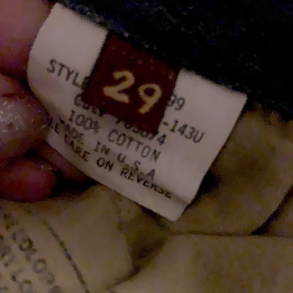 Flare leg jeans, size 29. - Picture 3 of 4